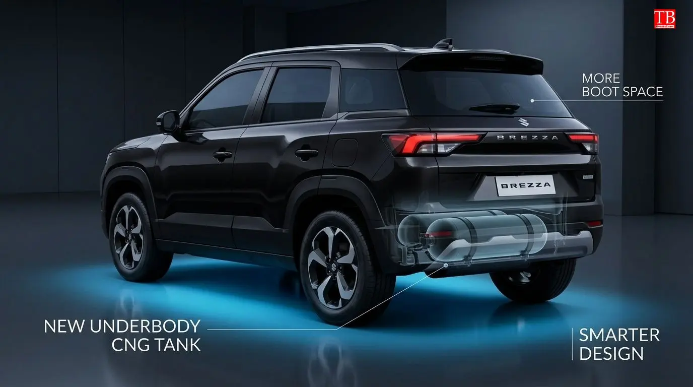 Changes in CNG variants Underbody Tank (CNG Update)