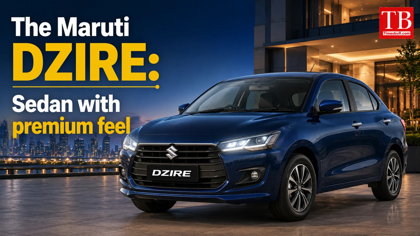 The Maruti Dzire: Sedan with premium feel