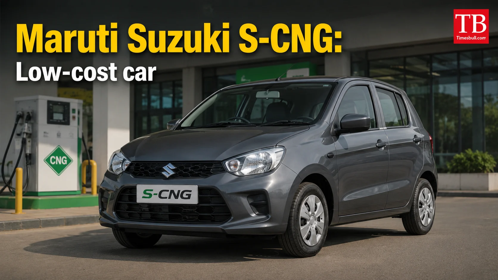 Maruti Suzuki S-CNG: Low-cost car