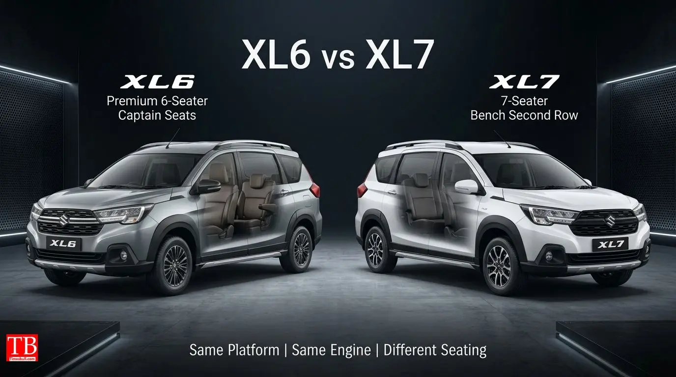 What is the difference between XL6 and XL7?