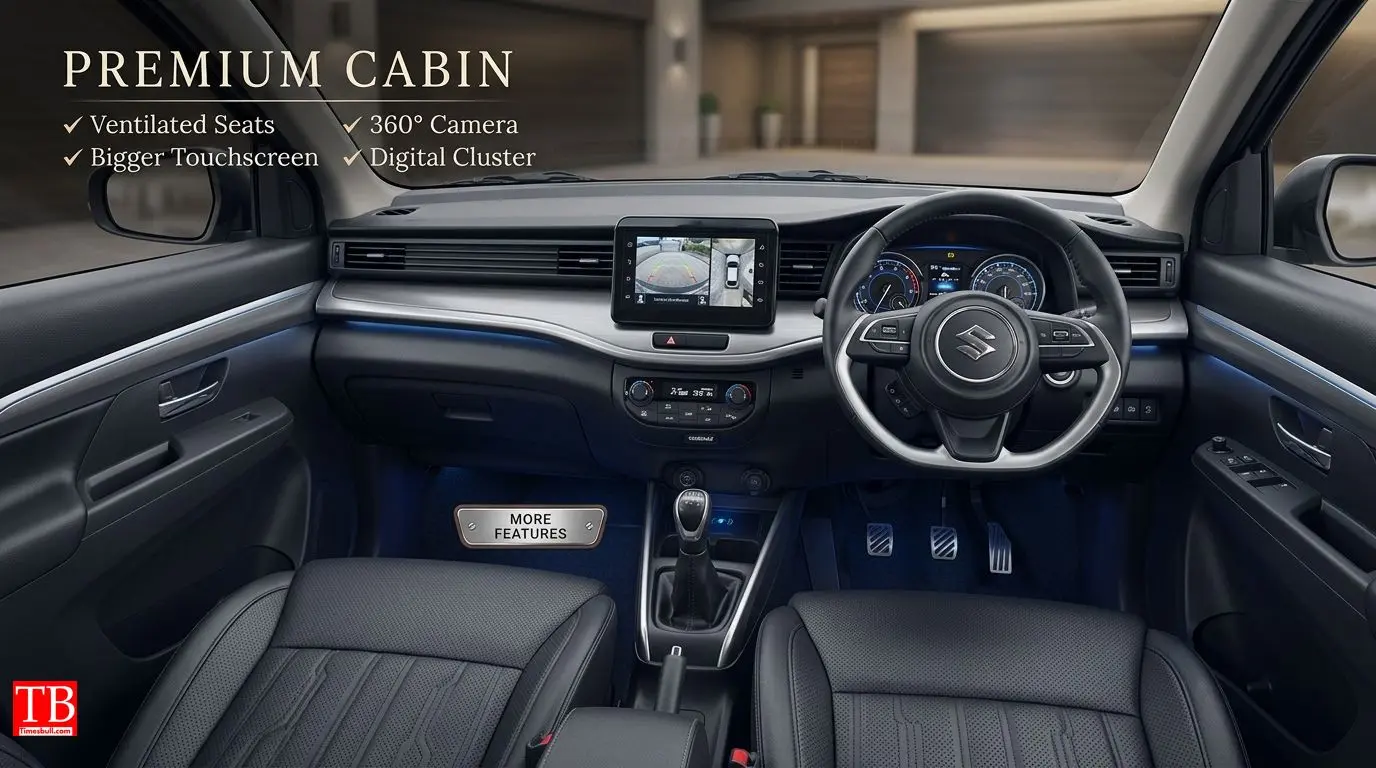 What's new in the cabin and features?