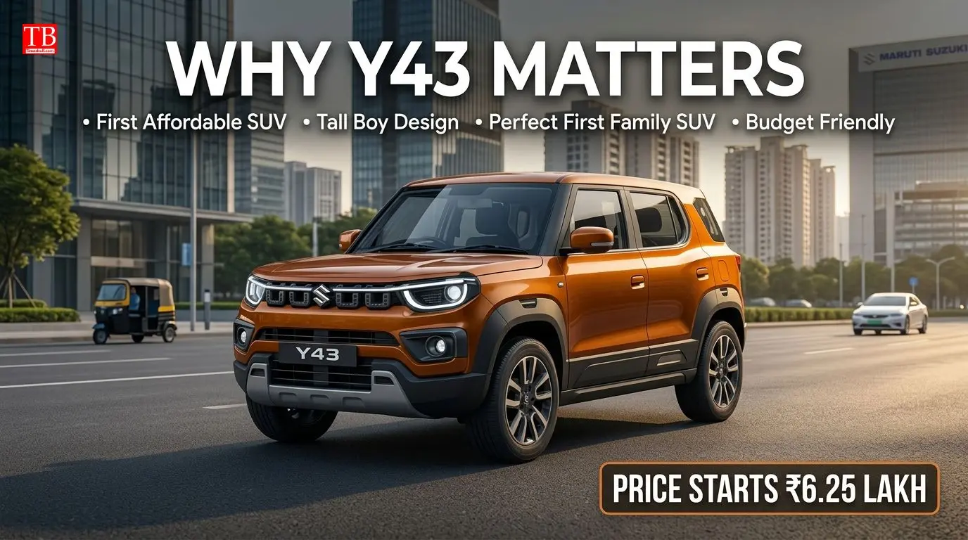 The Maruti Y43: What is its peculiarity?
