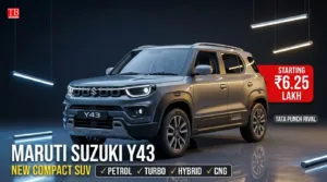 Maruti Suzuki Y43 launched