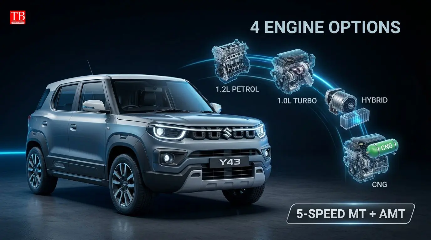 Available with 4 engines