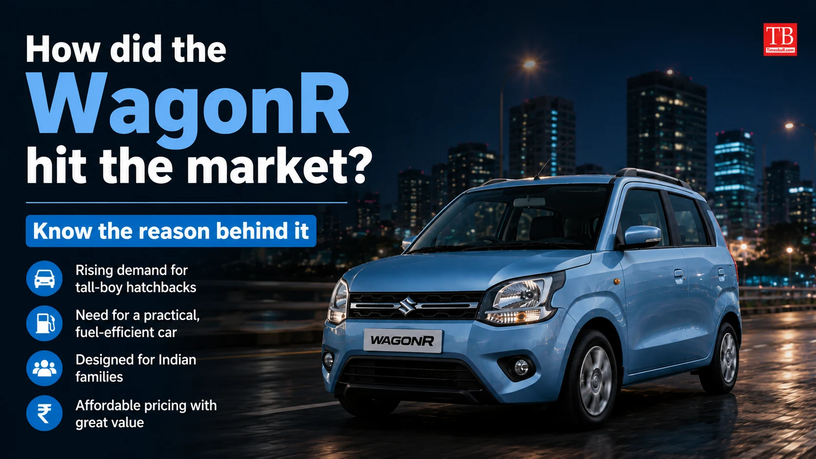 How did the WagonR hit the market? Know the reason&hellip;