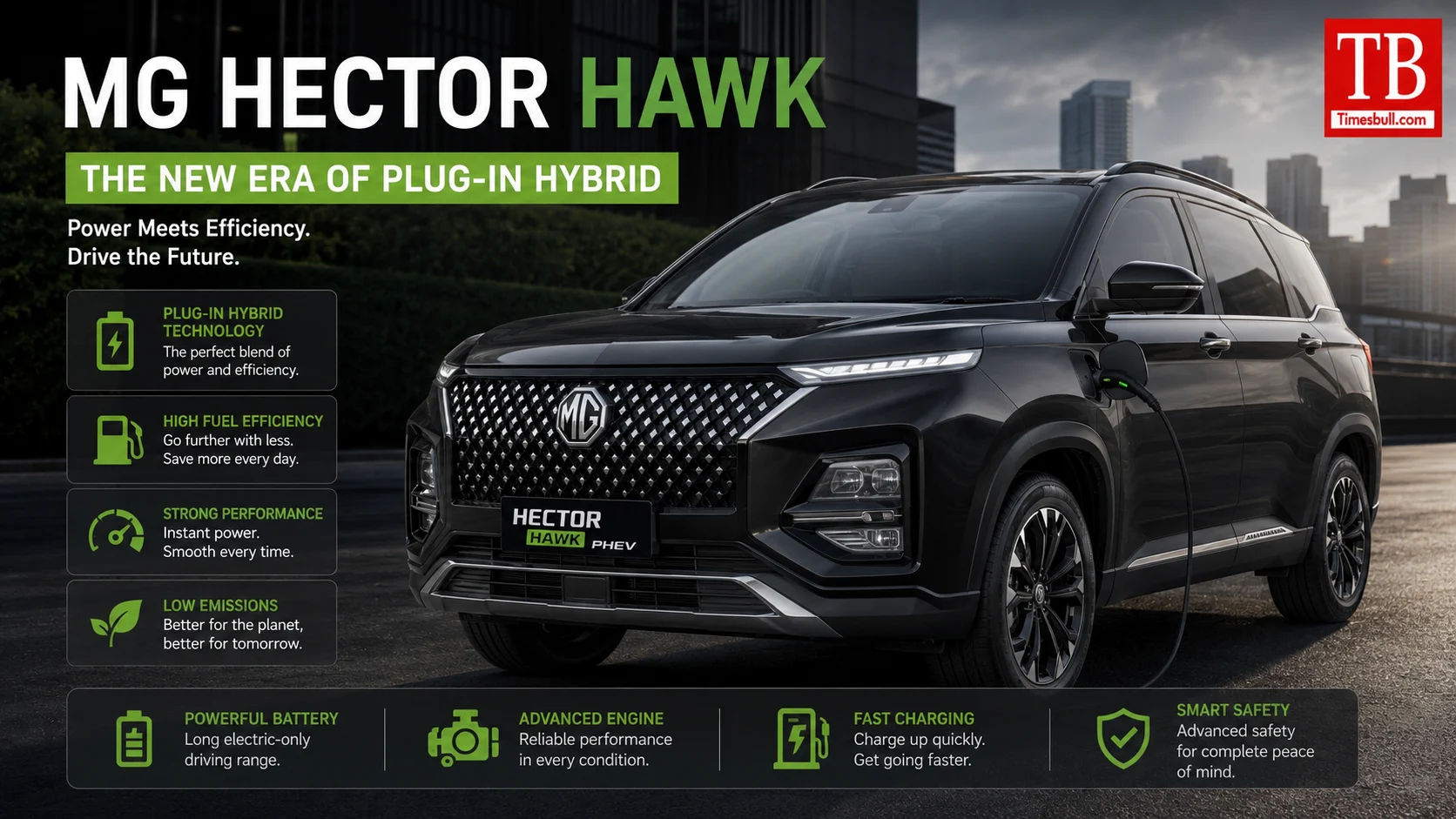 MG Hector Hawk - the new era of plug-in hybrid