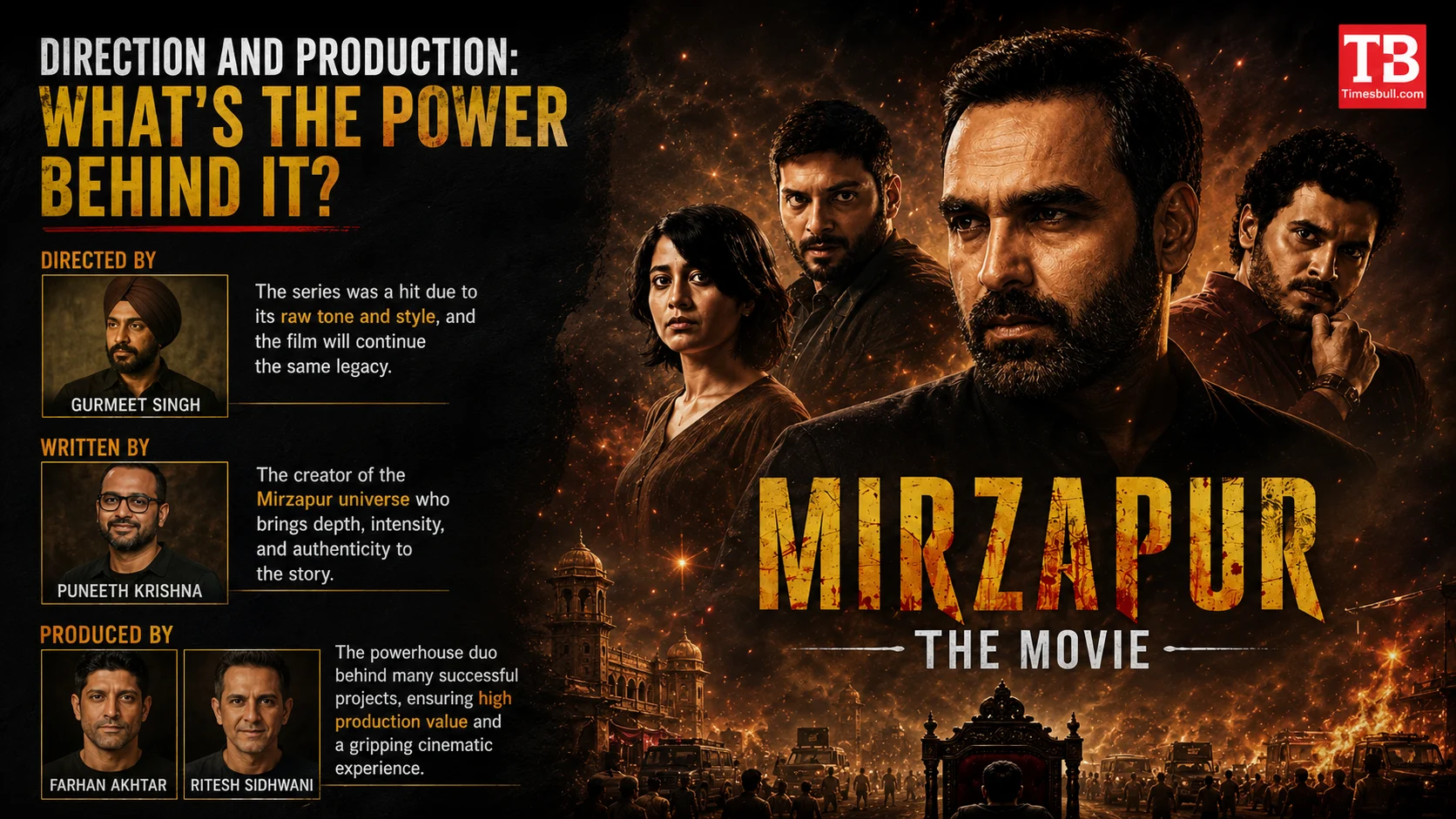 Direction and Production: What's the power behind it?
