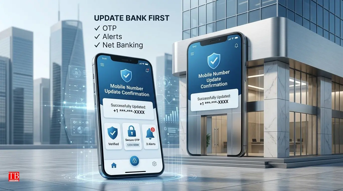 First of all, update the bank account number.