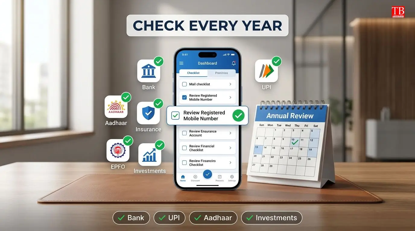 Check once a year... Check all of your accounts