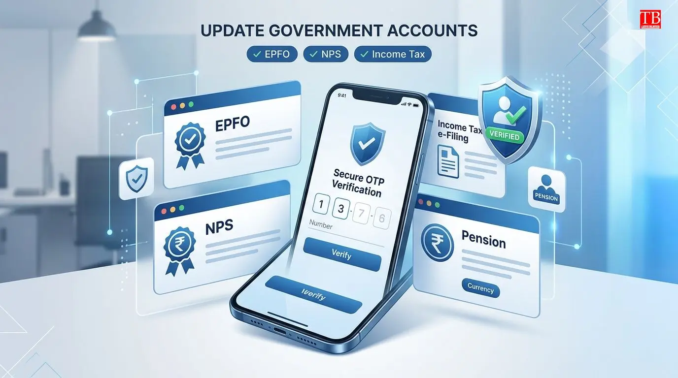 EPFO, NPS, Income Tax Portal Update your government accounts