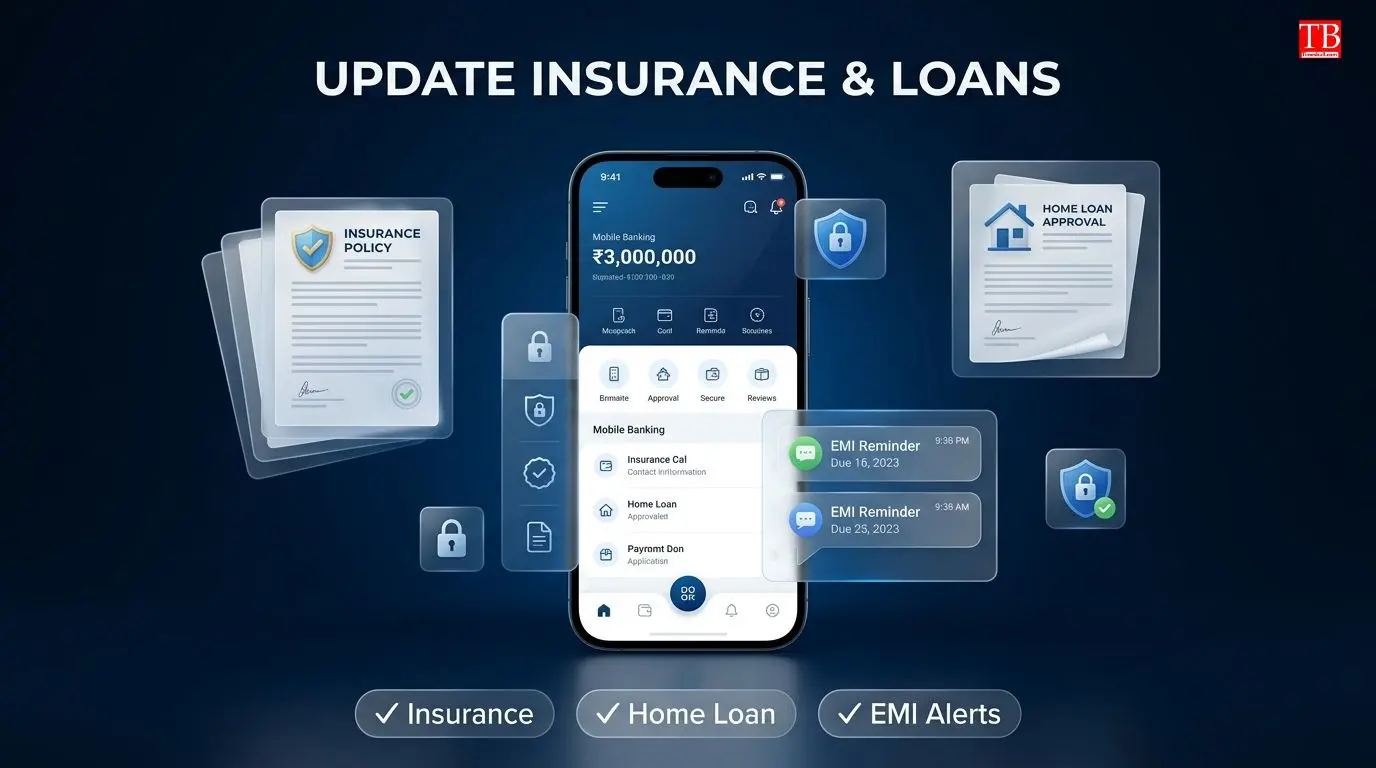 Insurance policies, home loans and other financial services Don't forget