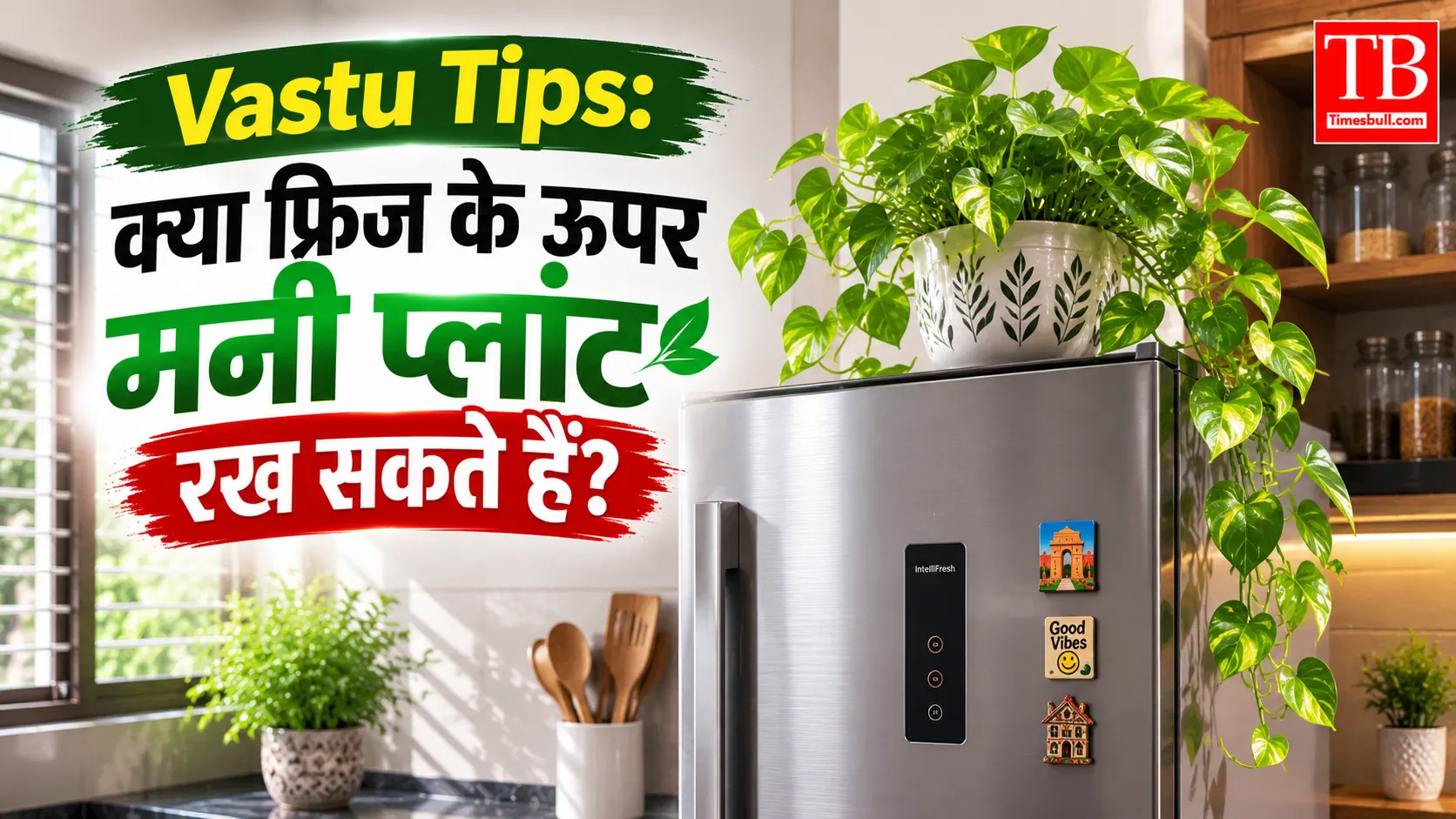 Vastu Tips: क्या फ्रिज के ऊपर मनी प्लांट रख सकते&hellip;
