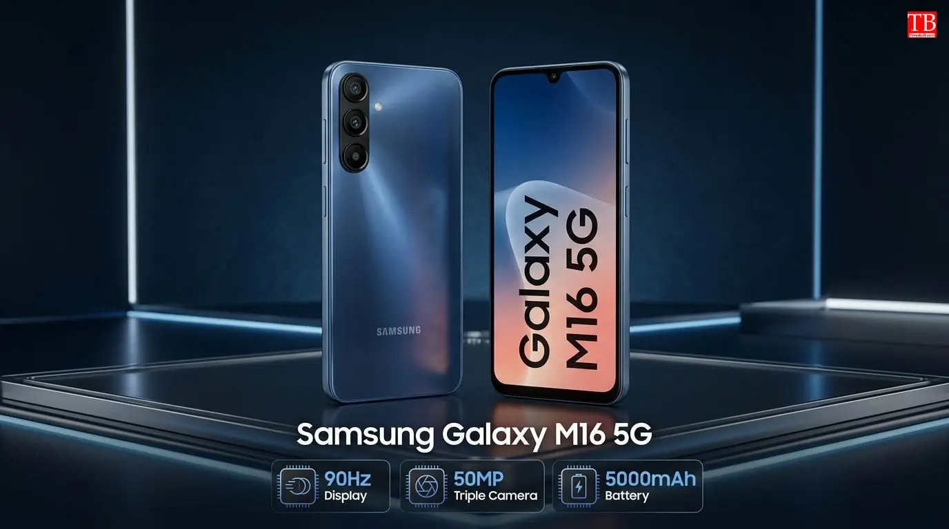 Samsung Galaxy M16 5G – ट्रिपल कैमरा और 5000mAh बैटरी