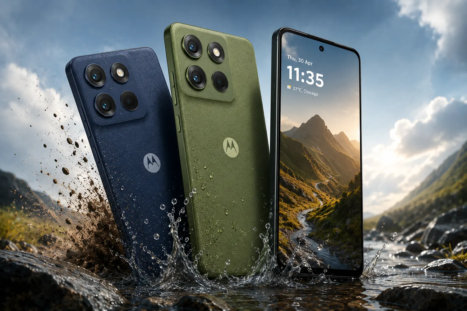 The all-weather companion - Moto G86 Power 5G