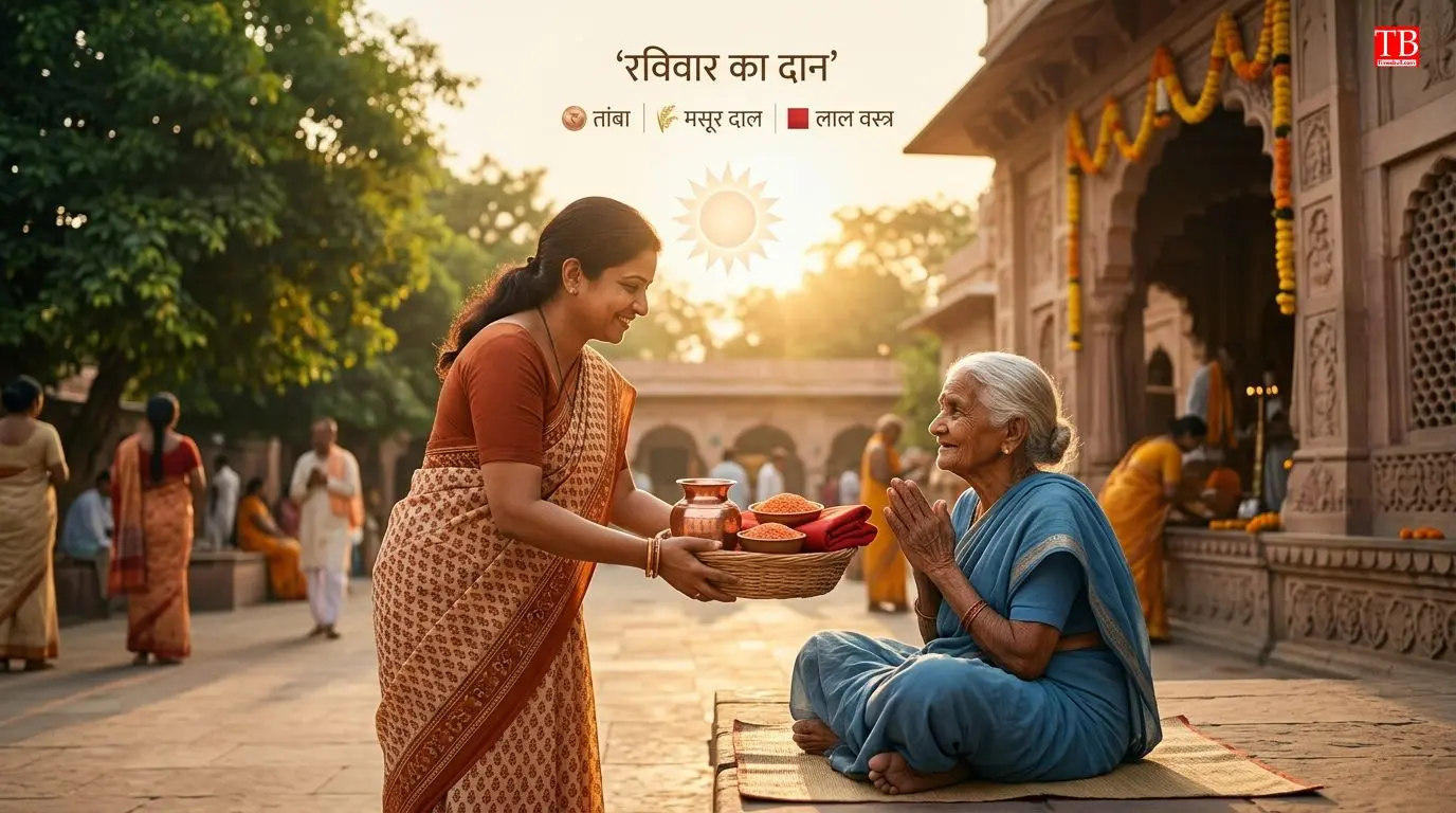 तीसरा उपाय: रविवार को अवश्य करें दान