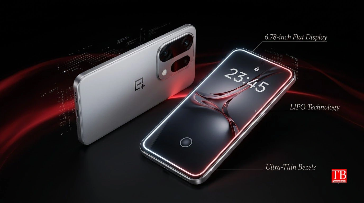Design and Display: Flat Screen with Ultra-Thin Bezels
