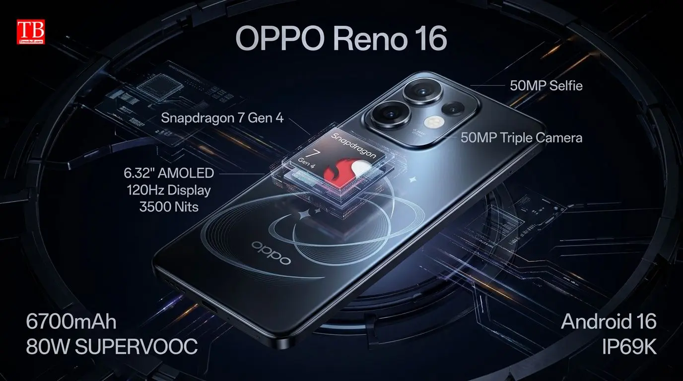 Oppo Reno 16 specifications and features