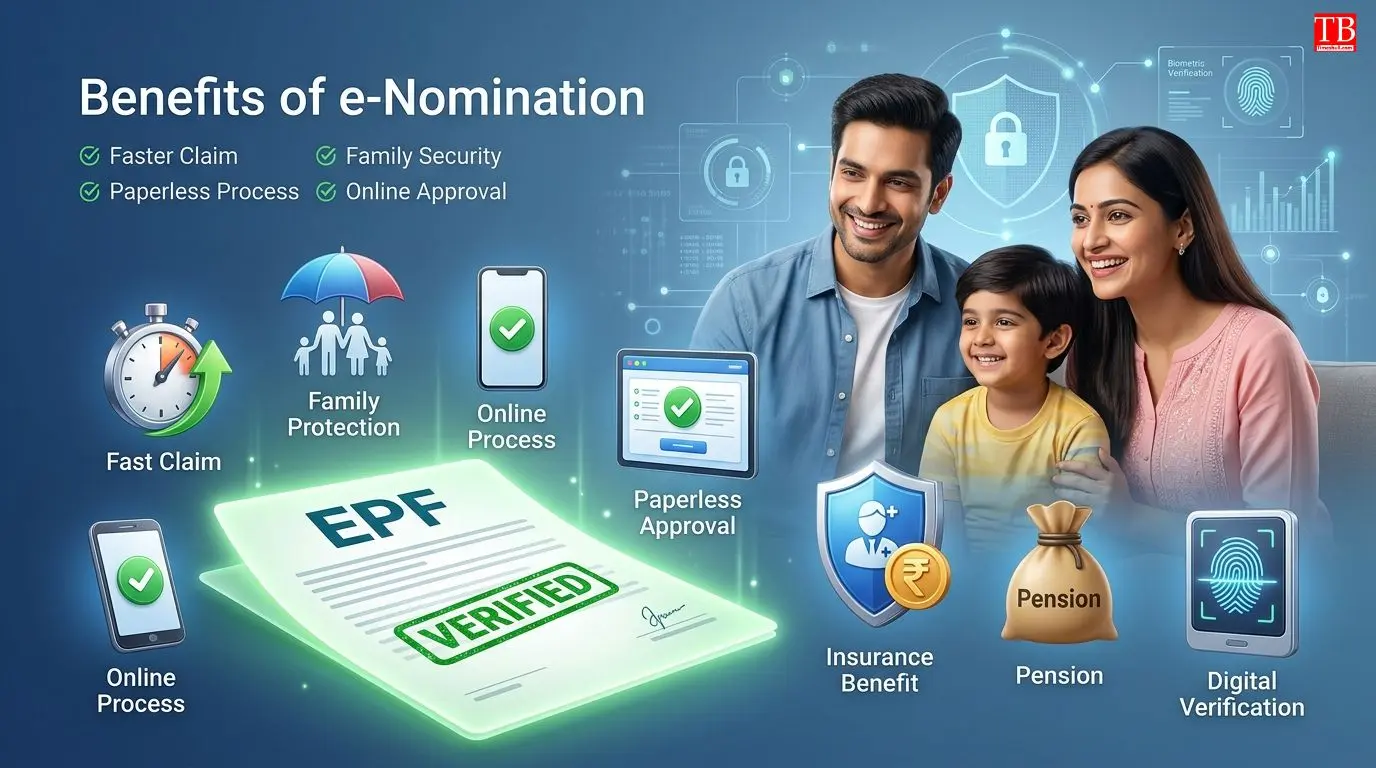 e-Nomination के फायदे: