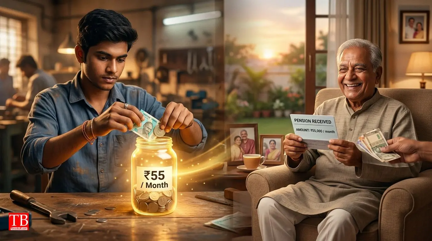 The ₹55 Contribution - How Small Savings Become Big Pension