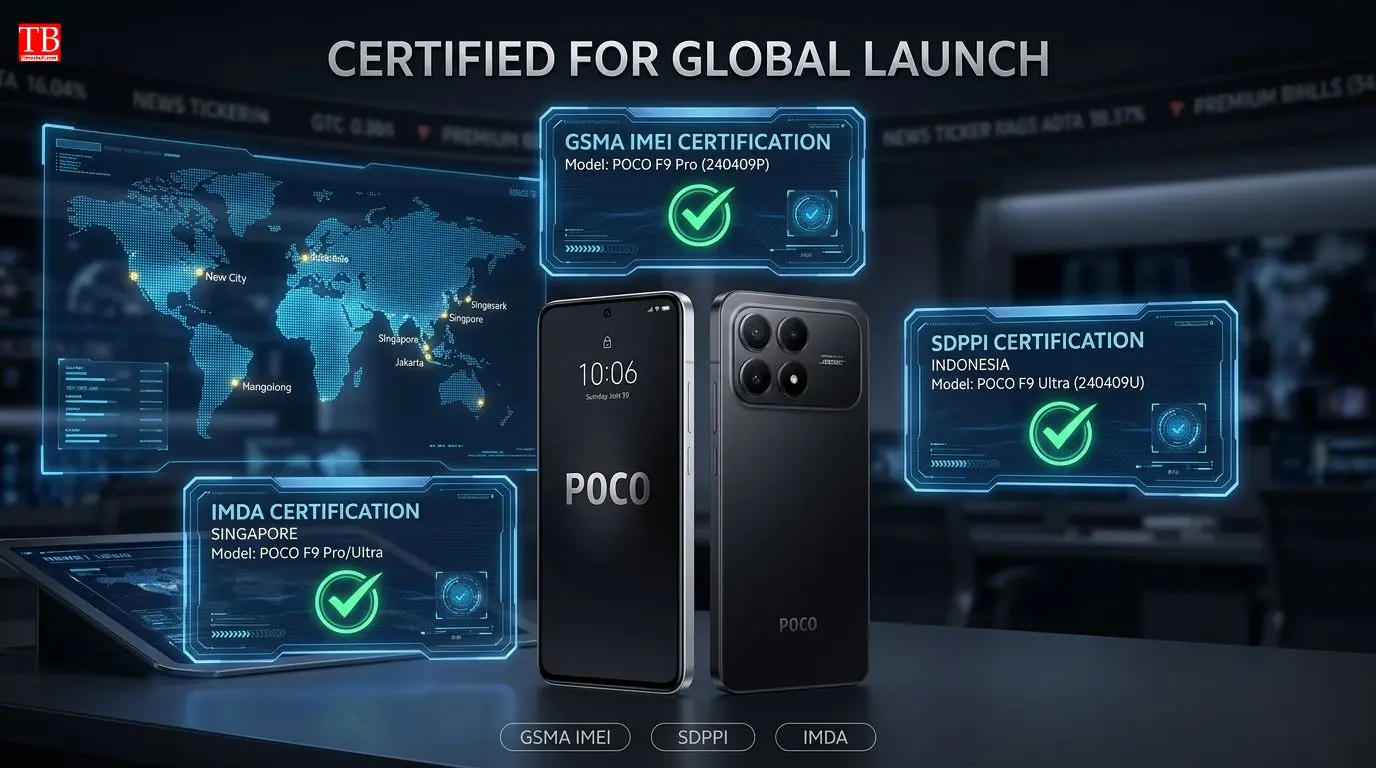 Poco F9 Pro and F9 Ultra: Certification Details