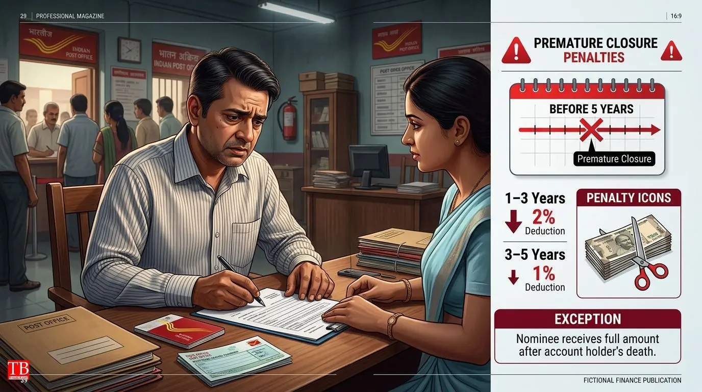 समय से पहले खाता बंद करने पर क्या होगा?