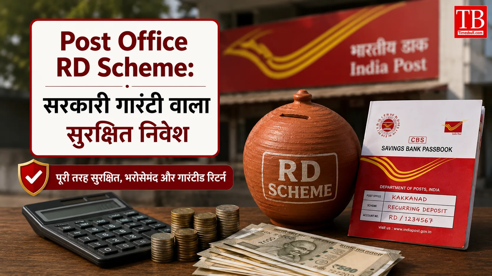 Post Office RD Scheme: सरकारी गारंटी वाला सुरक्षित निवेश