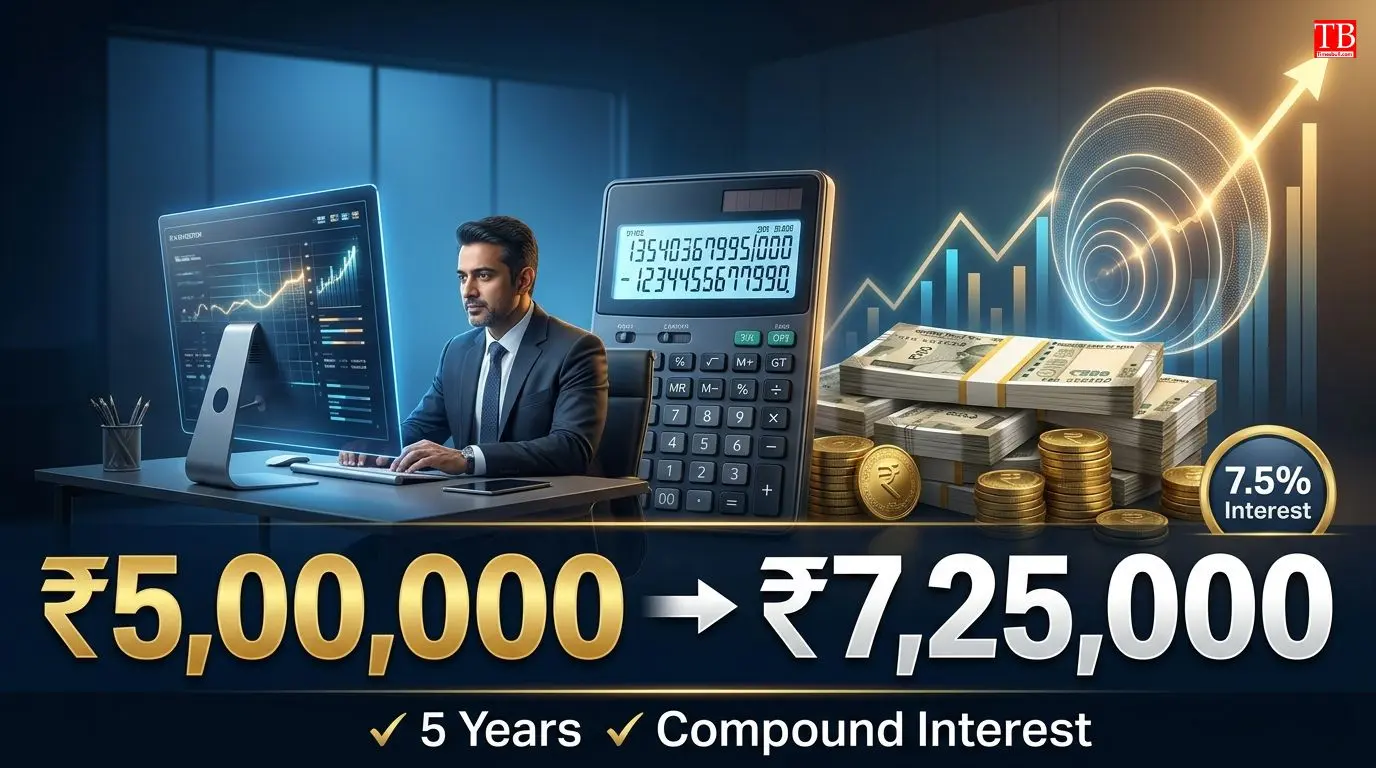 ₹5 लाख रुपये पर कितना मिलेगा रिटर्न?