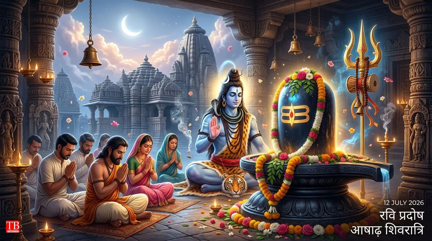 रवि प्रदोष पर आषाढ़ शिवरात्रि का शुभ संयोग