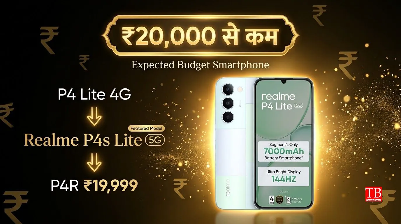 क्या हो सकती है Realme P4s Lite की कीमत?