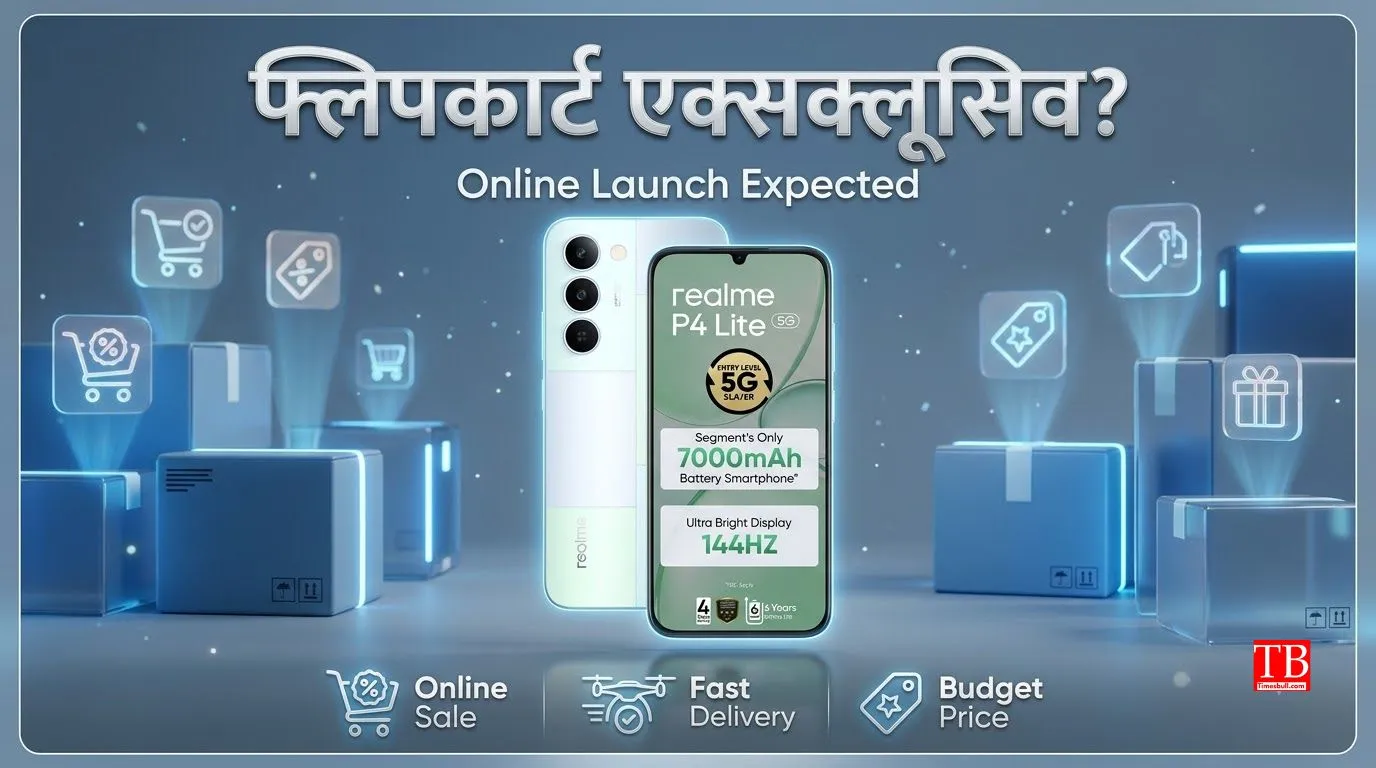 Realme P4s Lite: ऑनलाइन-एक्सक्लूसिव होगा?