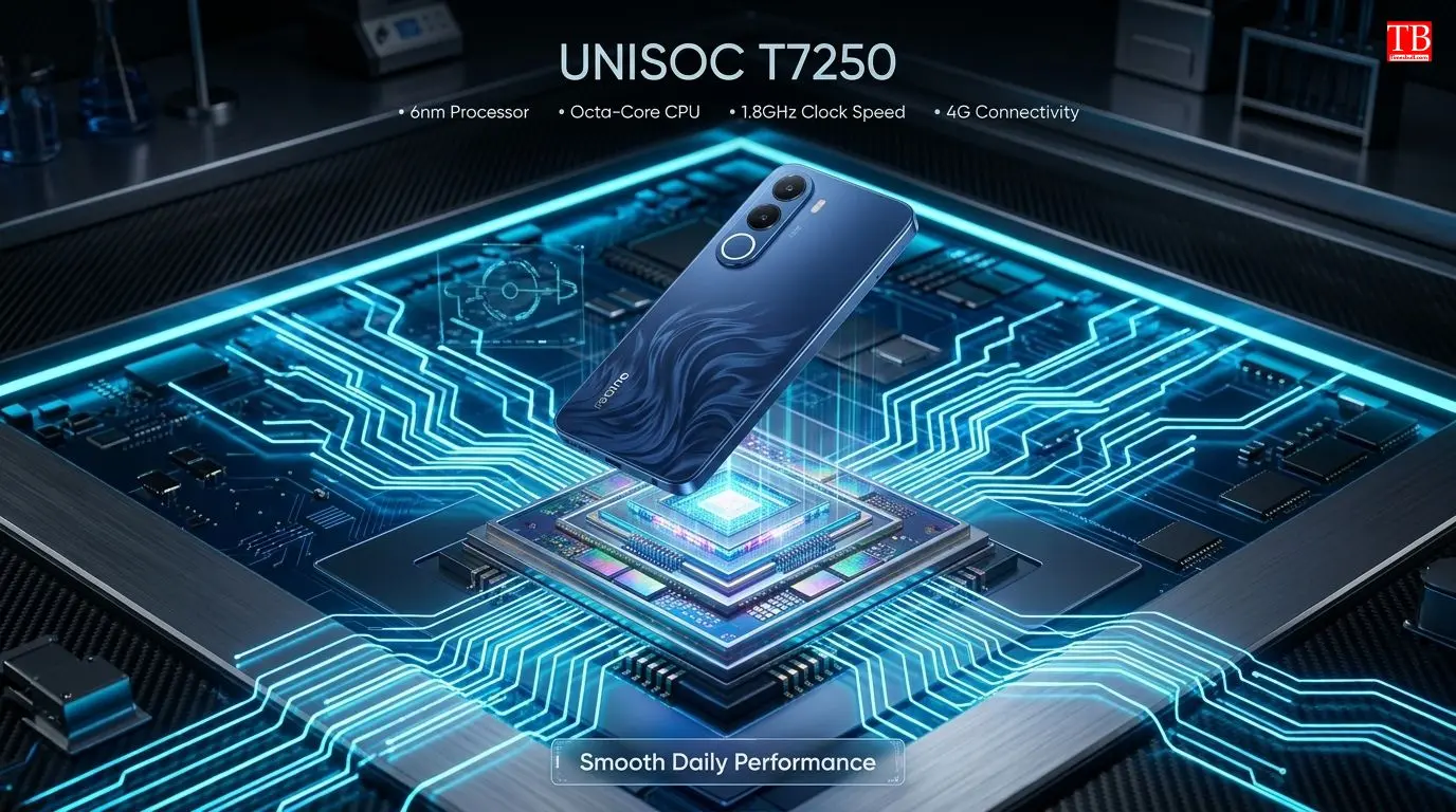 Processor and Performance Unisoc T 7250.4 G chipset