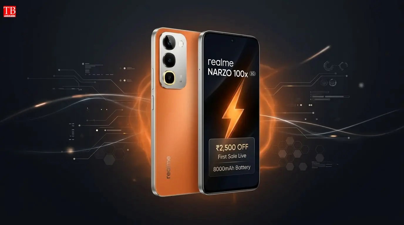 Realme Narzo 100x 5G: पहली सेल में ₹2,500 का बड़ा&hellip;