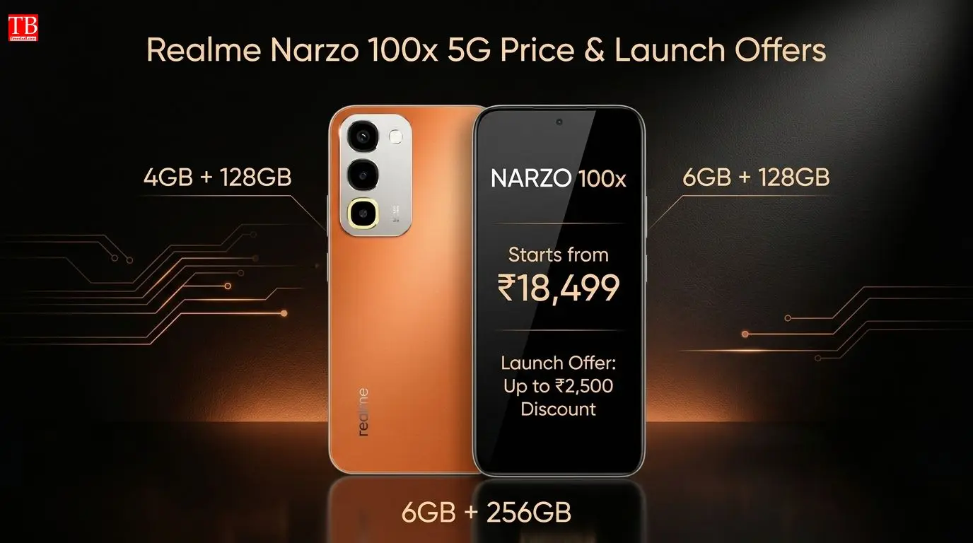 realme Narzo 100x 5G: कीमत और ऑफर्स