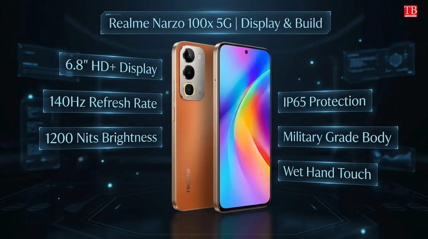 realme Narzo 100x 5G: स्पेसिफिकेशन