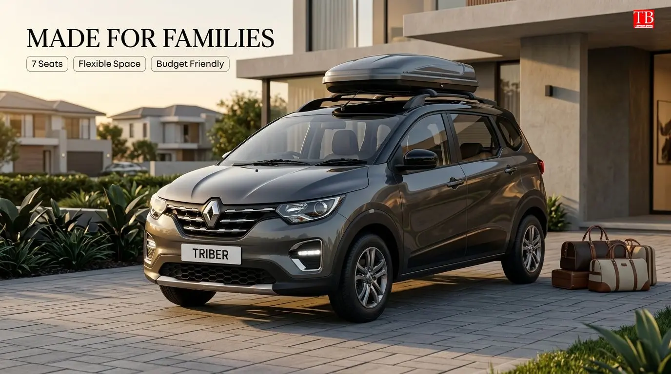 Why is the Triber the first choice of families?
