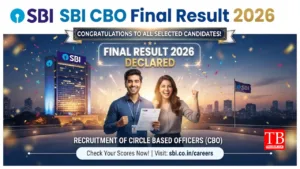 SBI CBO Final Result