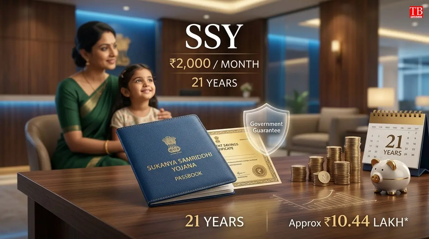 ₹2,000 महीने निवेश पर SSY में कितना मिलेगा?