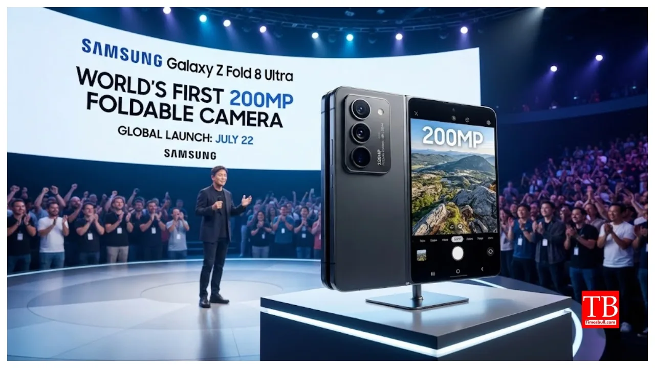 Samsung Galaxy Z Fold 8 Ultra to Launch with 200MP Camera on July 22, Check Price