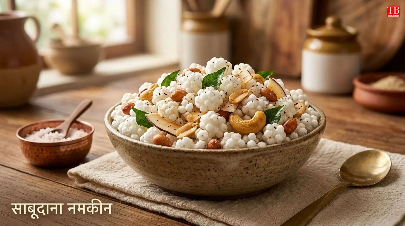 साबूदाना नमकीन – खास और टेस्टी