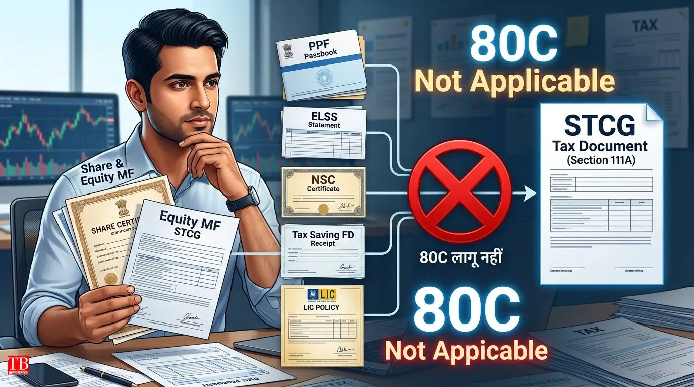 शेयर और इक्विटी म्यूचुअल फंड से हुए STCG पर 80C&hellip;