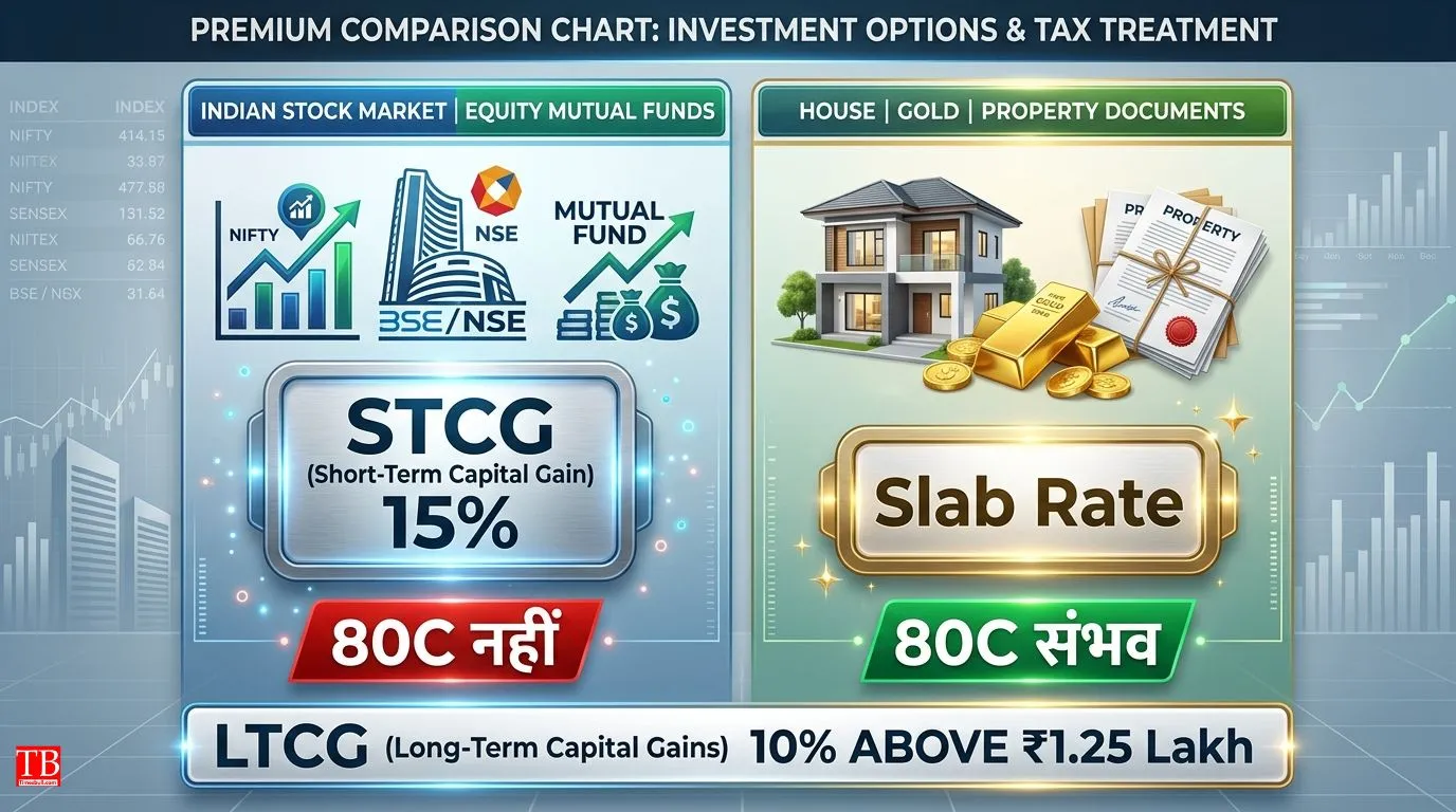 STCG पर टैक्स की दरें