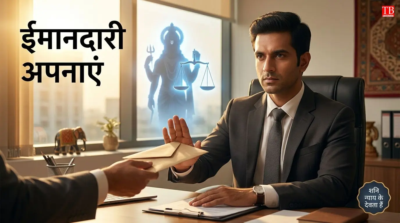 झूठ और बेईमानी से बचें