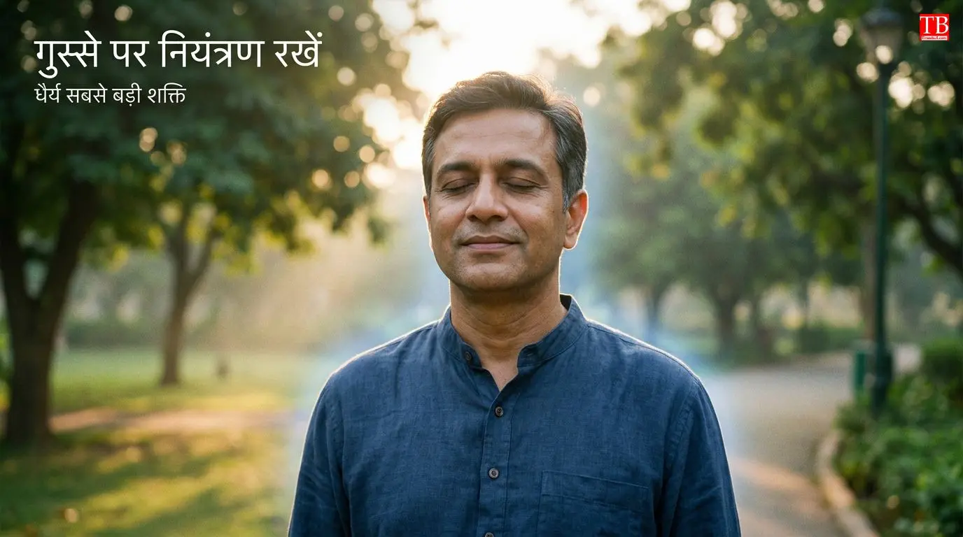 गुस्से पर काबू रखें