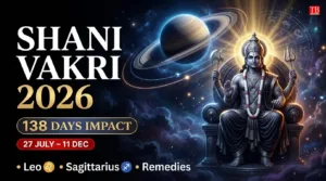 Shani Vakri 2026: Saturn