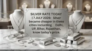 Silver Rate Today 7