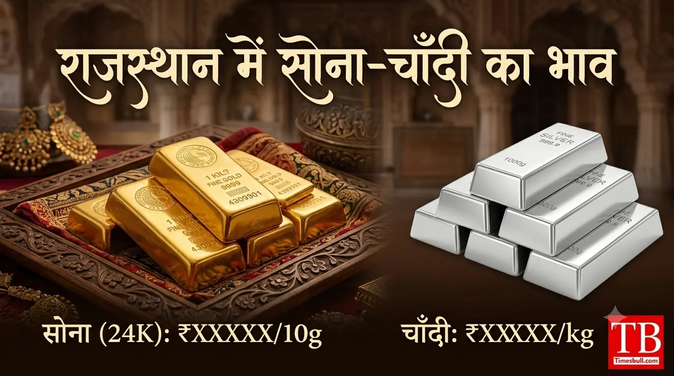 Gold, silver prices in Rajasthan