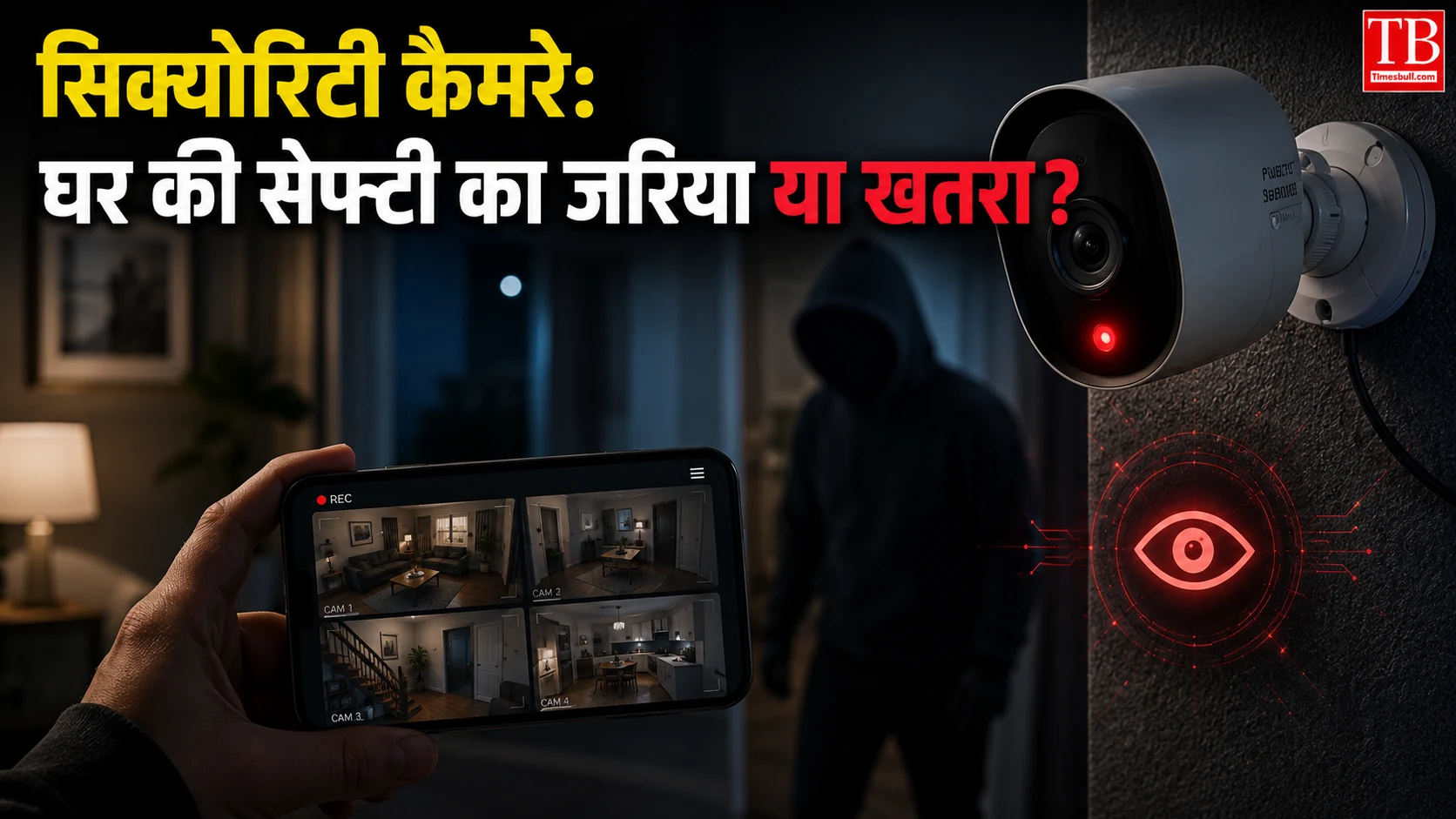 सिक्योरिटी कैमरे: घर की सेफ्टी का जरिया या खतरा?