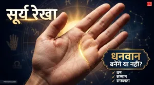 Sun Line in Palmistry: