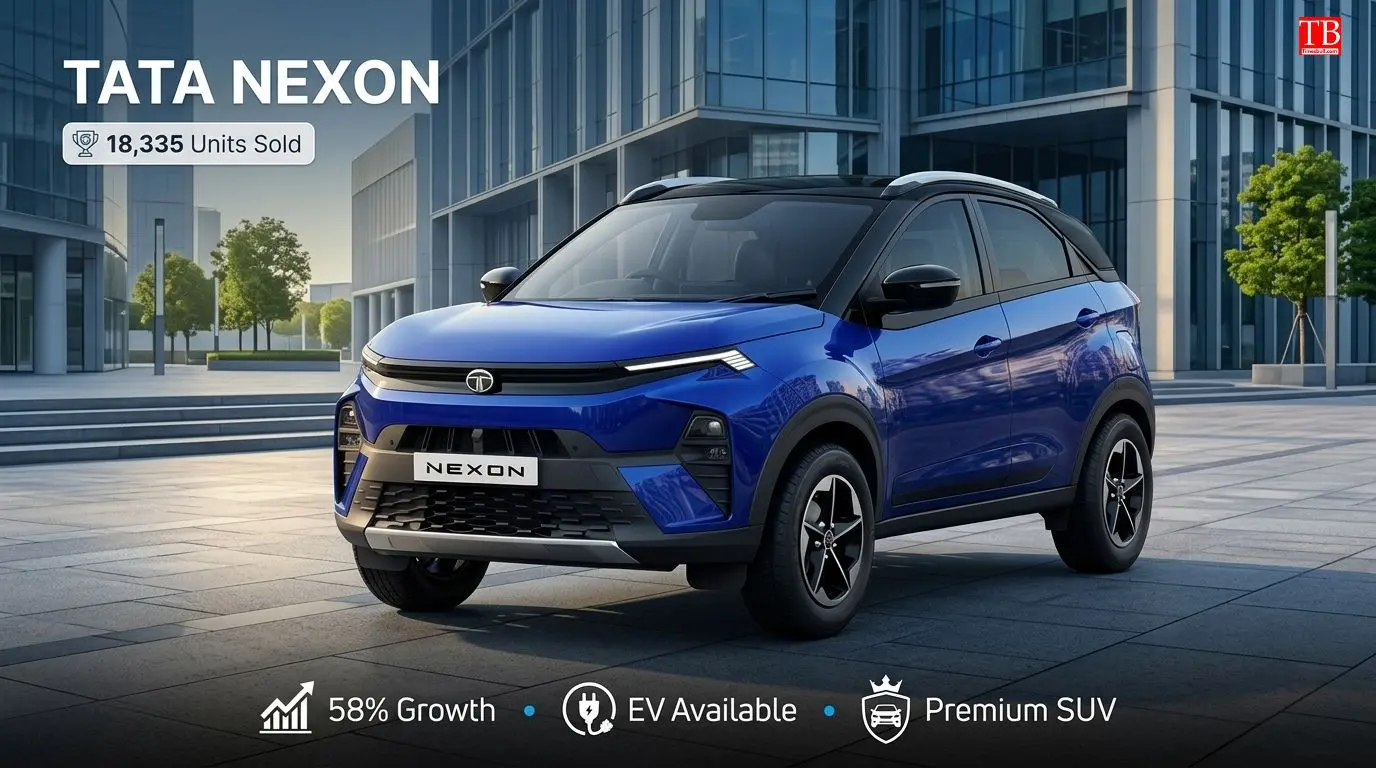 The Tata Nexon: firmly in second place
