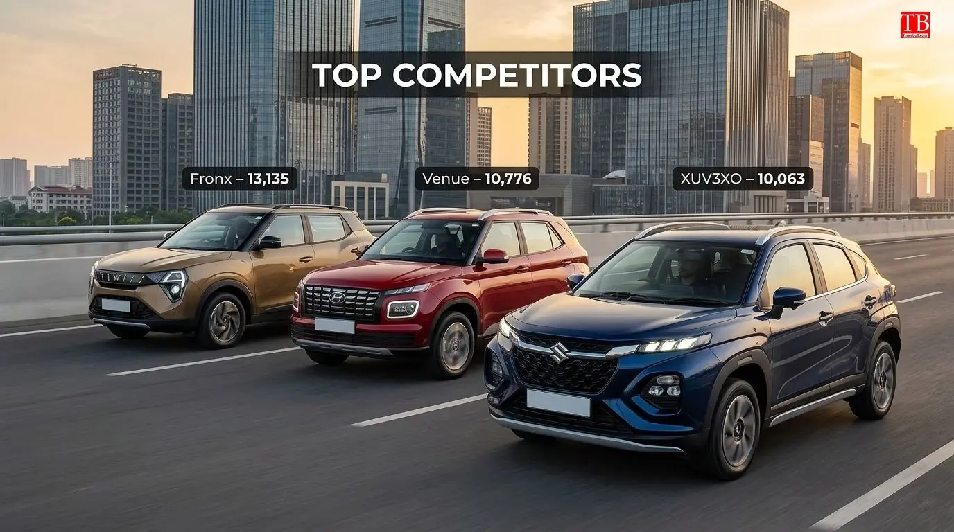 Mahindra XUV3XO, Hyundai Venue and Maruti Fronx